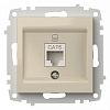 Розетка Ethernet RJ-45 без рамки Elbi Eleсtriс Zena Vega 609-010300-247 100_100_2195148