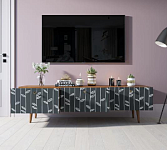 Комод "Berber" с ящиками низкий под TV принт 18 арт BB19/Print_18 250_100_1938292
