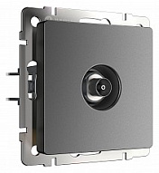 ТВ-розетка без рамки Werkel графит матовый W1183064 500_191_2261546