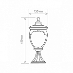 Наземный низкий светильник Elektrostandard Andromeda a027999 250_100_1771212
