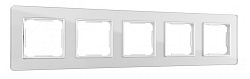 Рамка на 5 постов Arte Milano am-503.14 503.14-5.silver 250_100_Array