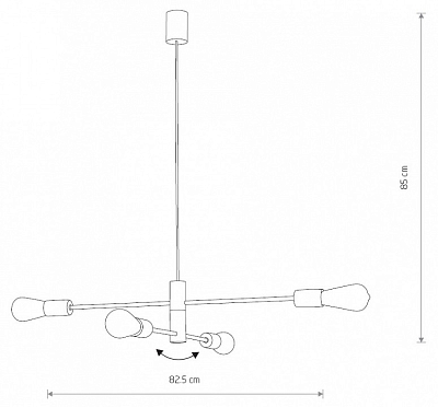 Подвесная люстра Nowodvorski Rotor 7935 400_400_1881695