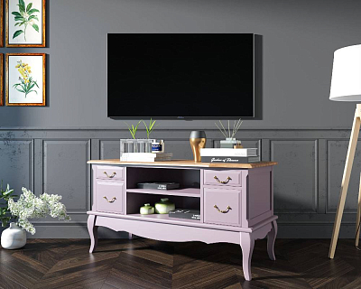 Комод под TV "Леонтина (Leontina)" в лавандовом цвете  арт LT28L 400_400_3189927