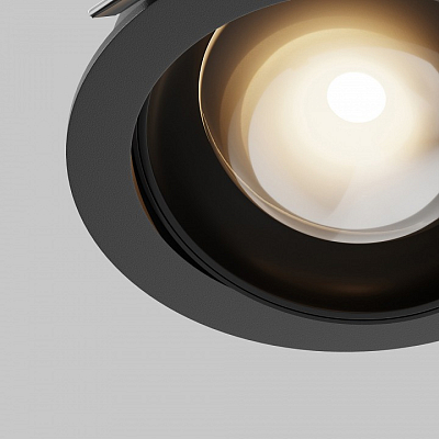 Встраиваемый светильник Maytoni Technical Lens DL105-12W3K-B 400_400_2828748