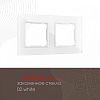 Рамка на 2 поста Arte Milano am-503.02 503.02-2.white 100_100_2168538