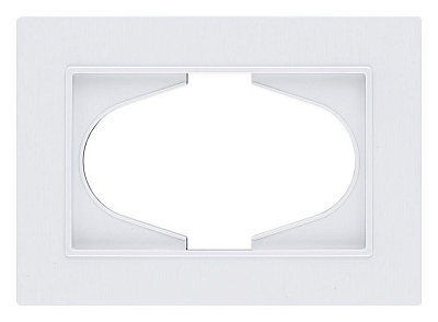 Рамка для двойной розетки Kollinger Eleganz Plex EP120WH 400_400_3118255