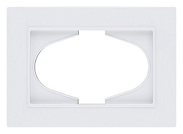 Рамка для двойной розетки Kollinger Eleganz Plex EP120WH 500_191_3118255