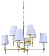 Подвесная люстра Newport CHELSY 4378/C mat.gold 500_191_3070209