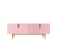 Комод под TV с четыремя дверками "Line" LN06/GR1/pink 250_100_Array