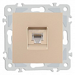 Розетка Ethernet RJ-45 без рамки Arte Milano am-206 206.45-1.shampan 250_100_Array