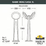 Наземный высокий светильник Fumagalli Lucia 1R3.613.X20.AYE27 250_100_1798899