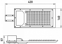Консольный светильник Эра  SPP-503-0-30K-100 250_100_3087426