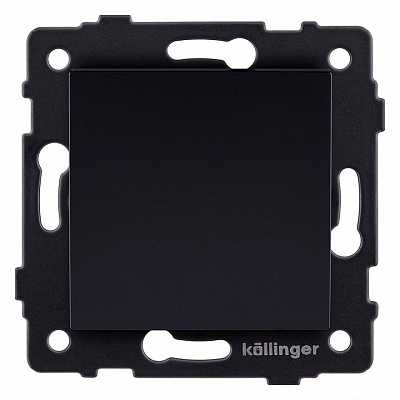 Выключатель одноклавишный без рамки Kollinger  REA-S-005BK 400_400_3123951