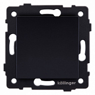 Выключатель проходной одноклавишный без рамки Kollinger  REA-S-003BK 500_191_3123906