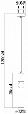 Подвесной светильник Moderli Salem V10541-PL 400_400_2161504