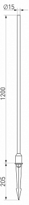 Наземный высокий светильник Arlight Champagne 034166 400_400_1895522