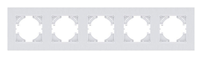 Рамка на 5 постов Kollinger Eleganz Plex EP5WH 400_400_3118706