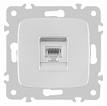 Розетка Ethernet RJ-45 без рамки Arte Milano am-205 205.45-1.silver 250_100_Array