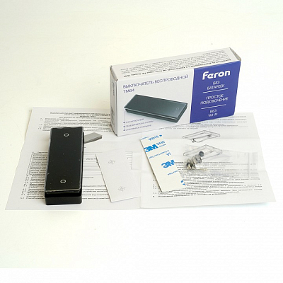 Выключатель беспроводной одноклавишный Feron TM84 SMART 48878 400_400_2122873