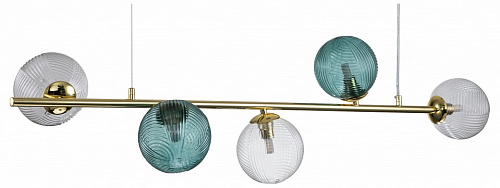 Подвесной светильник Indigo Selva 11032/5PL Gold 500_191_2459163