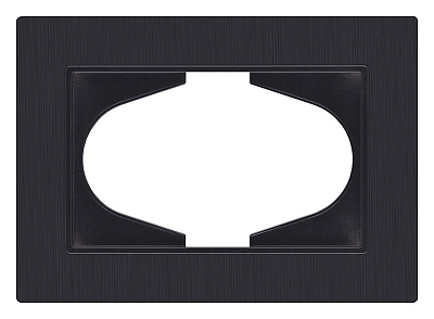 Рамка для двойной розетки Kollinger Eleganz Plex EP120BM 400_400_3118247