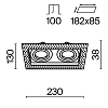Встраиваемый светильник Technical DL003-02-W 100_100_2438146