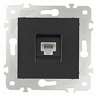 Розетка Ethernet RJ-45 без рамки Arte Milano am-203 203.45-1.black 500_191_2302548