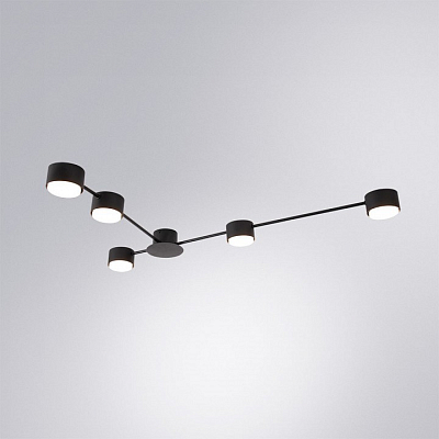 Потолочная люстра Arte Lamp TRACY A1527PL-5BK 400_400_2840090