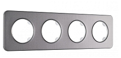 Рамка на 4 поста Arte Milano am-502.07 502.07-4.grey 250_100_Array