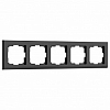 Рамка на 5 постов Werkel Stark (черный) W0051808 100_100_2296609