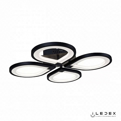 Потолочная люстра iLedex Clover 6885/4 BK 400_400_1990564
