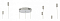 Подвесной светильник Zortes Ringolight ZRS.33322.75F
