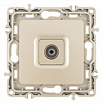 ТВ-розетка без рамки Arte Milano am-217 217.43-1.shampan 250_100_Array