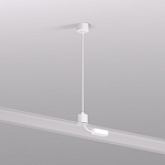 Токопровод концевой Denkirs SMART Base TR2124-WH 250_100_2149683