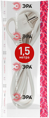 Сетевой провод Эра  U-3x1,5-1,5m-W 400_400_2405866