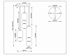 Подвесной светильник Ambrella Light LH LH11036 100_100_2475974