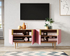 Комод под TV с четыремя дверками "Line" LN06/GR1/pink 100_100_1929942