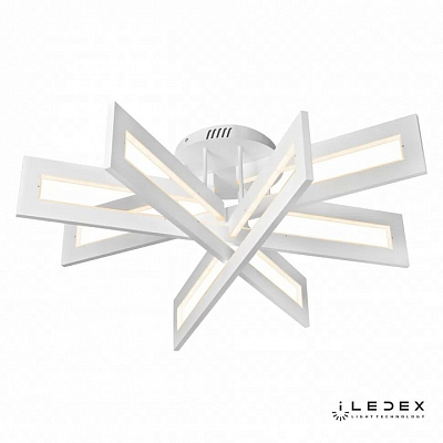 Потолочная люстра iLedex Stalker 9082-R800-X 128W WH 400_400_1991048