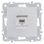 Розетка Ethernet RJ-45 без рамки Arte Milano am-206 206.45-1.silver 250_100_2167486