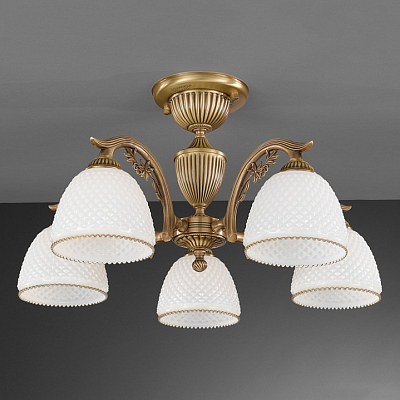 Люстра на штанге Reccagni Angelo 8601 PL 8621/5 400_400_591766
