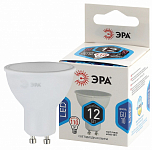 Лампа светодиодная Эра Стандарт GU10 12Вт 4000K LED MR16-12W-840-GU10 250_100_2474314