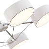 SLE6005-502-05 Светильник потолочный Белый, Хром/Белый LED 5*10W ВАЛЛЕ 100_100_2954167