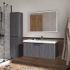 Тумба EQUIL Mirage 100 подвесная 1 ящ. графит софт (под раковину 78857) 100_100_2902520