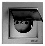 Розетка с заземлением с крышкой Mono Electric Despina 102-242421-118 250_100_Array