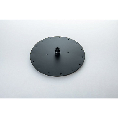 AQ2079MB круглый верхний душ 300*7 мм, матовый черный 400_400_2411371