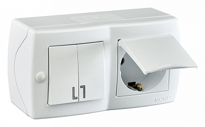 Блок с розеткой и выключателем Mono Electric Octans IP20 104-010101-187 400_400_2162642