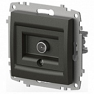 ТВ-розетка проходная без рамки Elbi Eleсtriс Zena Vega 609-011100-272 500_191_2308631