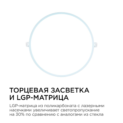 Встраиваемый светильник Apeyron Electrics  06-56 400_400_3073057