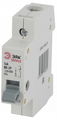 Выключатель нагрузки 1P Эра ВН-29 SIMPLE-mod-55 400_400_3236830