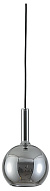 Подвесной светильник Newport NORA 7233/S mat.black smokey 500_191_3070125